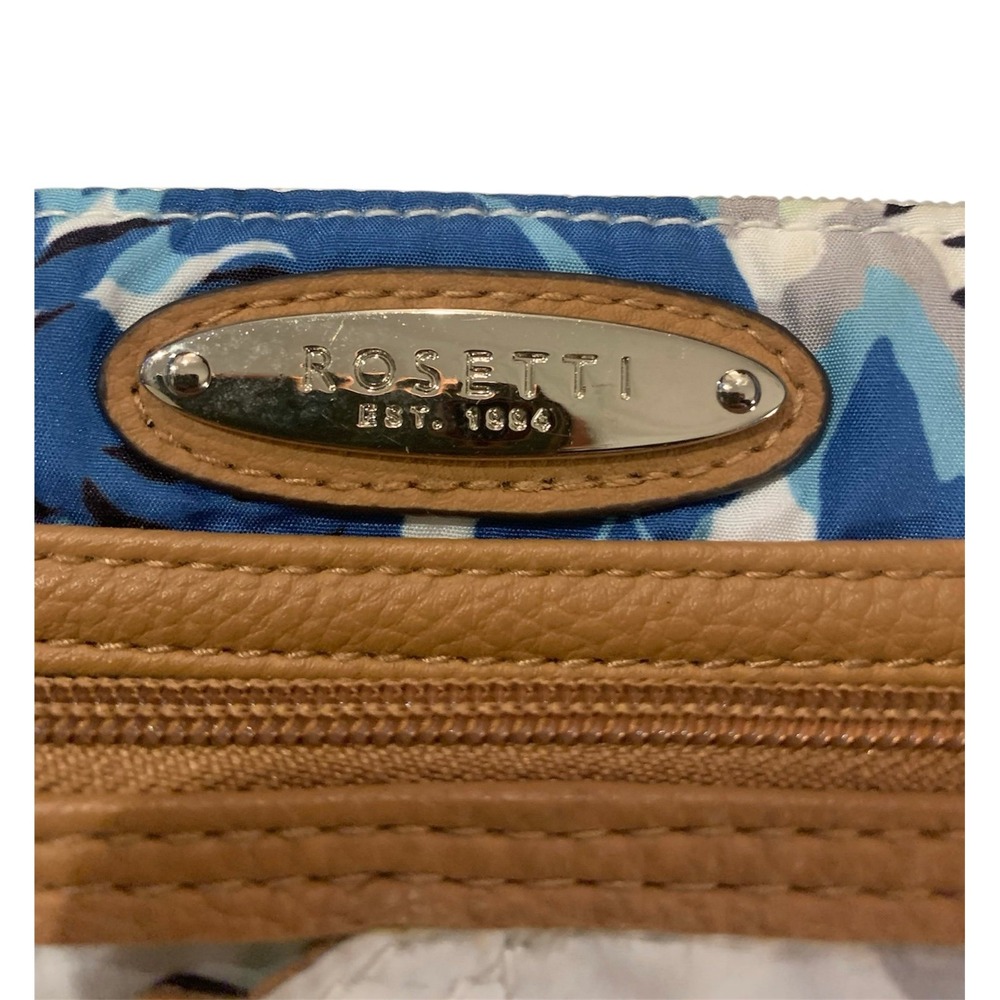 Rosetti Crossbody Bag Small Blue Floral Spring Organizer Cottagecore vibrant - Picture 7 of 7